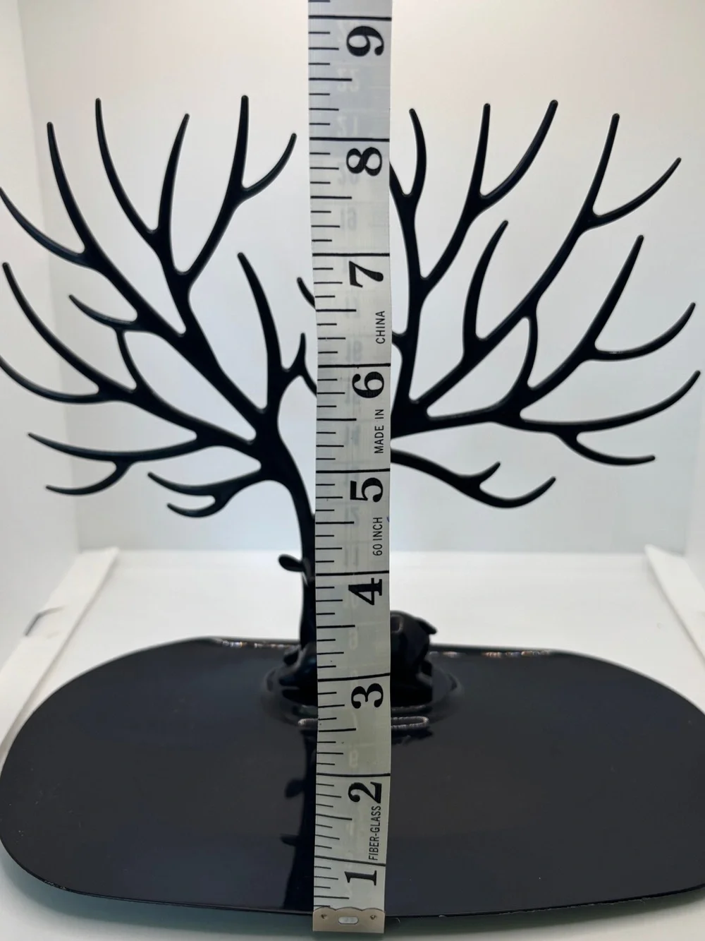 Black Deer Jewelry Tree Stand Nature Animal home decor organizer